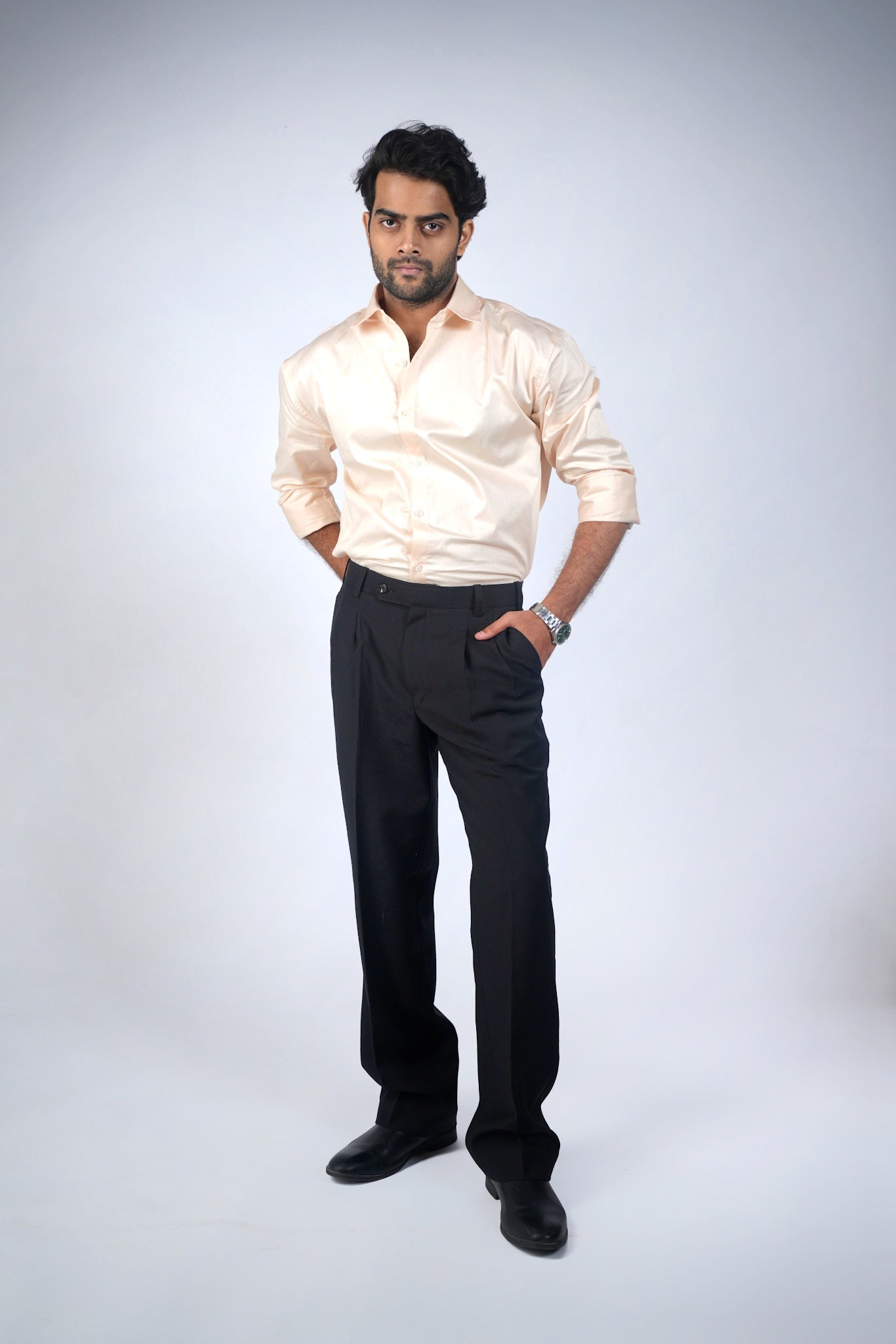 Cream Cotton Shirt