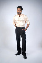 Cream Cotton Shirt