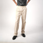 Beige Premium Cotton Trouser
